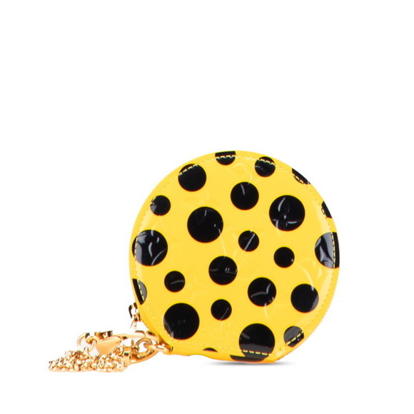 Louis Vuitton x Yayoi Kusama Monogram Vernis Porte Monnaie Chapeau Wallet/Coi... - Picture 1 of 10